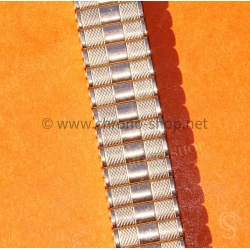 Vintage Watch bracelet Rose gold filled 18mm FixoFlex Rare Collectible 70's Stretch Watch Band Made in Germany