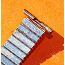 Vintage Watch bracelet Rose gold filled 18mm FixoFlex Rare Collectible 70's Stretch Watch Band Made in Germany