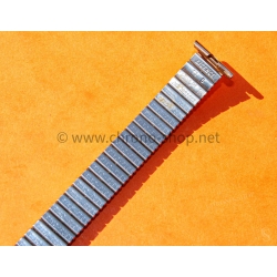 Bracelet montres vintage 70s Fixo-flex 18mm horlogerie Rare plaqué or rose extensible à ressorts