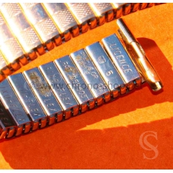 Vintage Watch bracelet Rose gold filled 18mm FixoFlex Rare Collectible 70's Stretch Watch Band Made in Germany