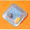 Cartier Santos Original Watch part New Crown VC070192 steel with blue cabochon sealed box