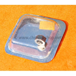 Cartier Santos Original Watch part New Crown VC070192 steel with blue cabochon sealed box