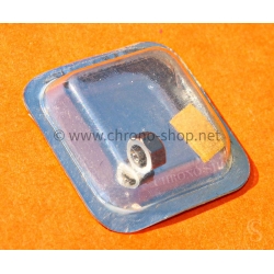 Cartier Santos Original Watch part New Crown VC070192 steel with blue cabochon sealed box