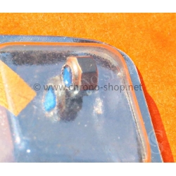Cartier Santos Original Watch part New Crown VC070192 steel with blue cabochon sealed box