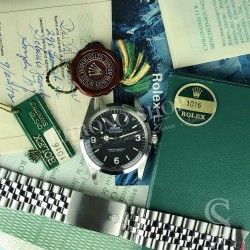 Rolex 100.00.41 Rare Original 70's Vintage Green Grain Leather Plastic Billfold Wallet Vintage Watches 5513,1680,1675,1019,1016