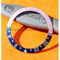 ROLEX MONTRES GMT MASTER 16700,16710,16760 PEPSI 90's FADED ROUGE BLEU INSERT GRADUE SERIFS FAT FONT 24H LUNETTE