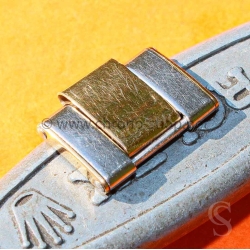 ROLEX MAILLE RIVET OR JAUNE ACIER BITON 15mm BRACELET 7205 MONTRES VINTAGE ROLEX 1002,1008 ZEPHYR 6582,OYSTER PERPETUAL