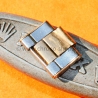 ROLEX MAILLE RIVET OR JAUNE ACIER BITON 15mm BRACELET 7205 MONTRES VINTAGE ROLEX 1002,1008 ZEPHYR 6582,OYSTER PERPETUAL