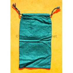 Rolex authentique ancien étui pochette sac tissu couleur vert vintage