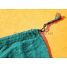 Rolex authentique ancien étui pochette sac tissu couleur vert vintage