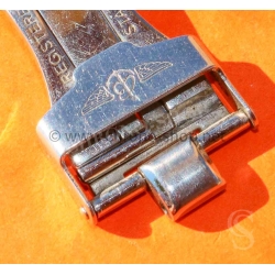 Breitling Original Fermoir déployant acier 20mm pour bracelet pilote 22/24mm à restaurer