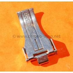 Breitling Original Fermoir déployant acier 20mm pour bracelet pilote 22/24mm à restaurer