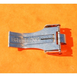 Breitling Original Fermoir déployant acier 20mm pour bracelet pilote 22/24mm à restaurer