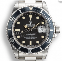 Rolex Aiguille tritium des secondes couleur jaune crème Montres Submariner Date 16800,168000 calibre Rolex 3035