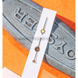 Rolex Rare 80's Watch part tritium seconds hand yellow cream patina Submariner Date 16800,168000 calibre 3035
