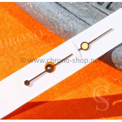 Rolex Rare 80's Watch part tritium seconds hand yellow cream patina Submariner Date 16800,168000 calibre 3035