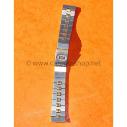 Cartier Santos Godron 2961,2966 Original bracelet bitons 16mm or acier ref 02/93 neuf de stock montre vintage Cartier