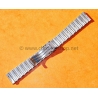 Cartier Santos Godron 2961,2966 Original bracelet bitons 16mm or acier ref 02/93 neuf de stock montre vintage Cartier