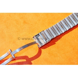 Cartier Santos Godron 2961,2966 Original bracelet bitons 16mm or acier ref 02/93 neuf de stock montre vintage Cartier
