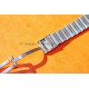 Cartier Santos Godron 2961,2966 Original bracelet bitons 16mm or acier ref 02/93 neuf de stock montre vintage Cartier