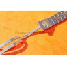 Cartier Santos Godron 2961,2966 Original bracelet bitons 16mm or acier ref 02/93 neuf de stock montre vintage Cartier