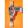 Cartier Santos Godron 2961,2966 Original bracelet bitons 16mm or acier ref 02/93 neuf de stock montre vintage Cartier