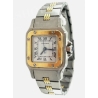 Cartier Santos Godron 2961,2966 Original bracelet bitons 16mm or acier ref 02/93 neuf de stock montre vintage Cartier
