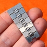 Cartier Santos Godron Authentic watch Ssteel half part bracelet 18mm lugs stamped 01/91 New condition