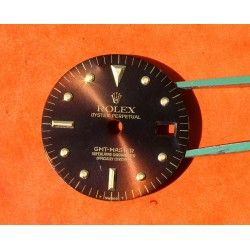 Glossy 70's Vintage Original Rolex Mens 18K/SS GMT-MASTER Brown Nipple Marker Dial 1675, 1675/3, 1675/8