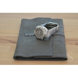 Tag Heuer Super Professional 840.006 Vintage Original Toolkit black leather pouch for tools rare for diver kit