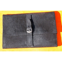 Tag Heuer Pochette rangement documents cuir noir montres de plongée Tag Heuer Super Professional 840.006