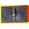 Tag Heuer Super Professional 840.006 Vintage Original Toolkit black leather pouch for tools rare for diver kit