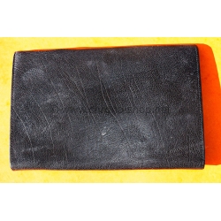 Tag Heuer Pochette rangement documents cuir noir montres de plongée Tag Heuer Super Professional 840.006