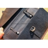 Tag Heuer Super Professional 840.006 Vintage Original Toolkit black leather pouch for tools rare for diver kit