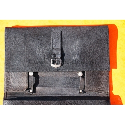 Tag Heuer Super Professional 840.006 Vintage Original Toolkit black leather pouch for tools rare for diver kit