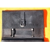 Tag Heuer Super Professional 840.006 Vintage Original Toolkit black leather pouch for tools rare for diver kit