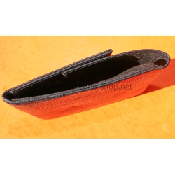 Tag Heuer Super Professional 840.006 Vintage Original Toolkit black leather pouch for tools rare for diver kit