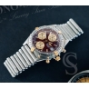 Breitling set aiguilles tritium couleur dorée montres Breitling vintage Chronomat