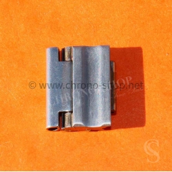 Genuine Cartier Santos Galbee Godron Bracelet Vintage Brushed Steel Link 13,60 mm