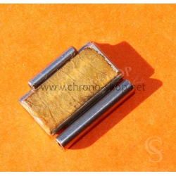 Genuine Cartier Santos Galbee Godron Bracelet Vintage Brushed Steel Link 13,60 mm