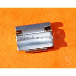 Genuine Cartier Santos Galbee Godron Bracelet Vintage Brushed Steel Link 13,60 mm