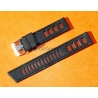 Tag Heuer Bracelet caoutchouc vintage 20mm perforé montres de plongée Tag Heuer Super Professional 840.006