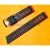 Tag Heuer Bracelet caoutchouc vintage 20mm perforé montres de plongée Tag Heuer Super Professional 840.006