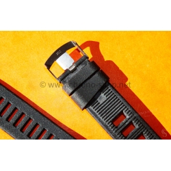 Tag Heuer Bracelet caoutchouc vintage 20mm perforé montres de plongée Tag Heuer Super Professional 840.006