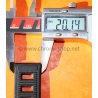 Tag Heuer Bracelet caoutchouc vintage 20mm perforé montres de plongée Tag Heuer Super Professional 840.006
