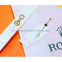 Rolex Gmt Master 16713,16718 Originale aiguilles tritium couleur jaune Calibres GMT 3175,3185