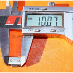 Cartier Santos, Santos Ronde Vendome maillon articulé or acier 10mm neuf