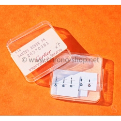 Cartier Vintage Santos Ronde hands Genuine New Cartier lot Blue Hand Set Parts 20370381