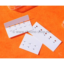 Cartier Vintage Santos Ronde hands Genuine New Cartier lot Blue Hand Set Parts 20370381