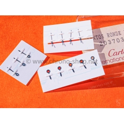 Cartier Santos Ronde pièces Original vintage lot aiguilles ref 20370381 montres Cartier Santos